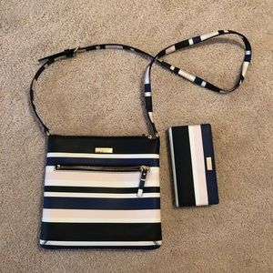 Kate Spade crossbody bag and matching wallet
